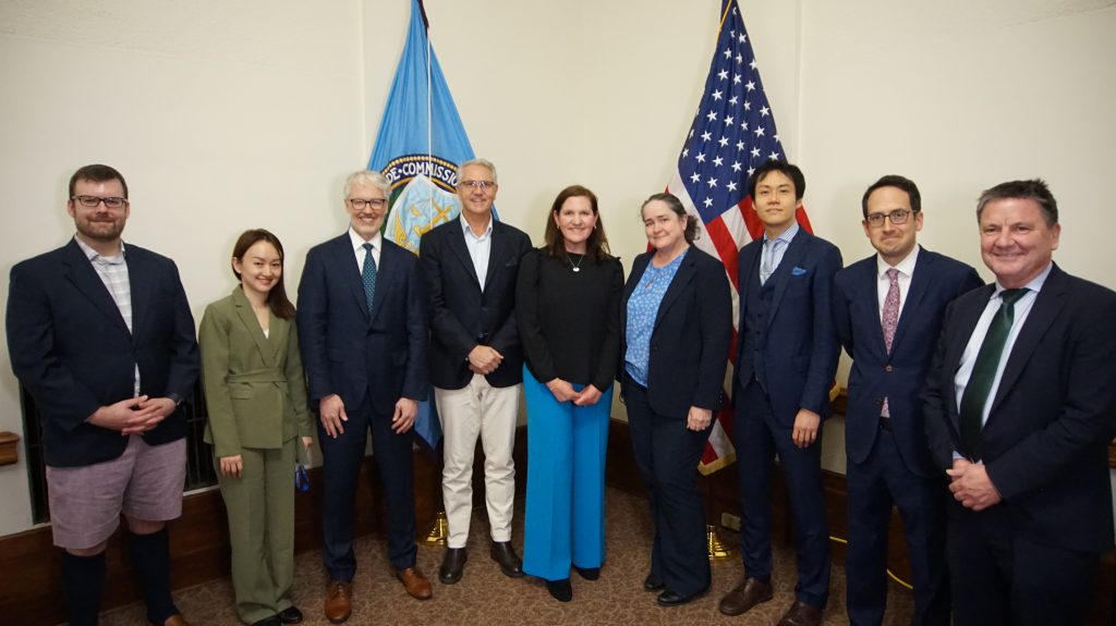 Global CAPE participants welcoming new participants at a reception in Washington, D.C., on April 2, 2024